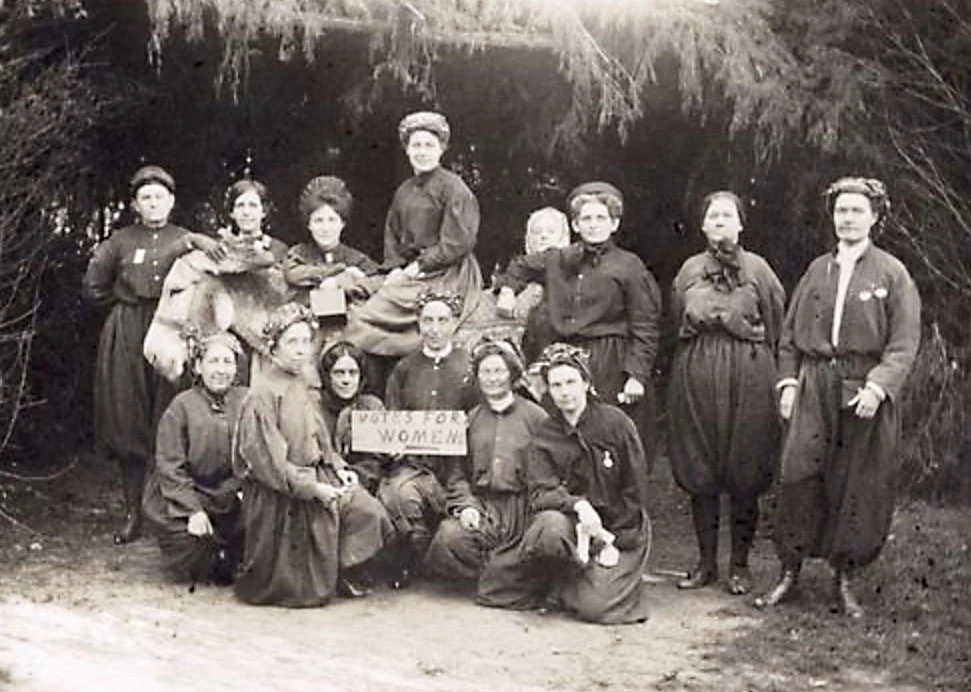 Bloomer Girls aus dem Jahr 1903